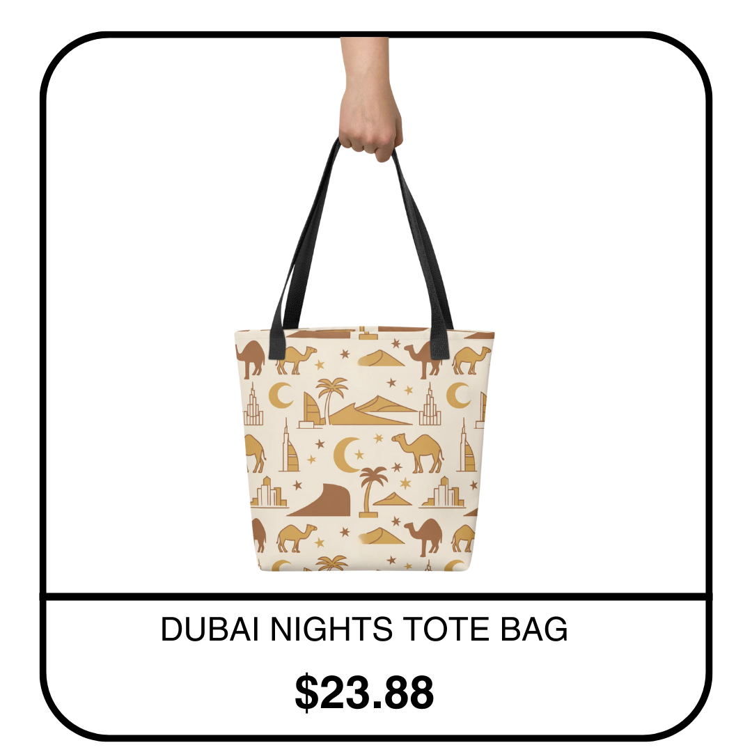 DUBAI NIGHTS TOTE BAG