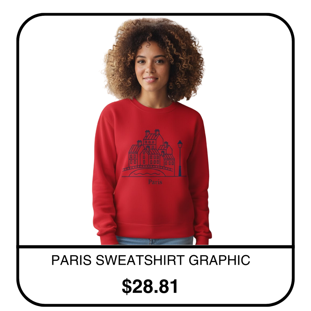 PARIS SWEATSHIRT GRAPHIC