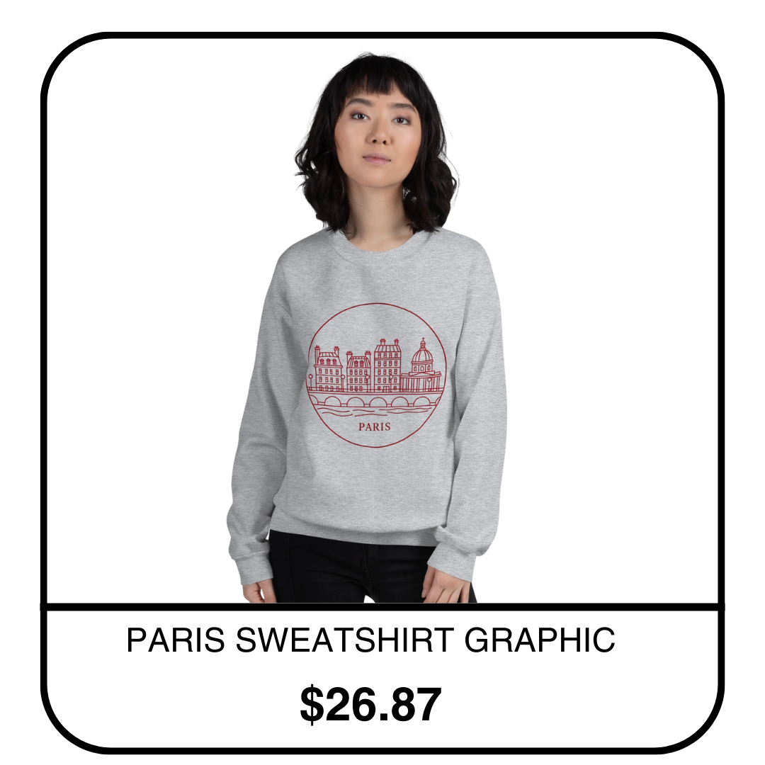 PARIS SWEATSHIRT GRAPHIC