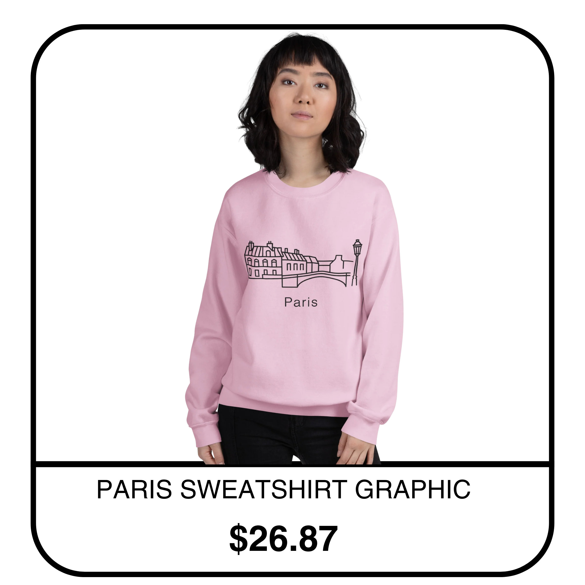PARIS SWEATSHIRT GRAPHIC