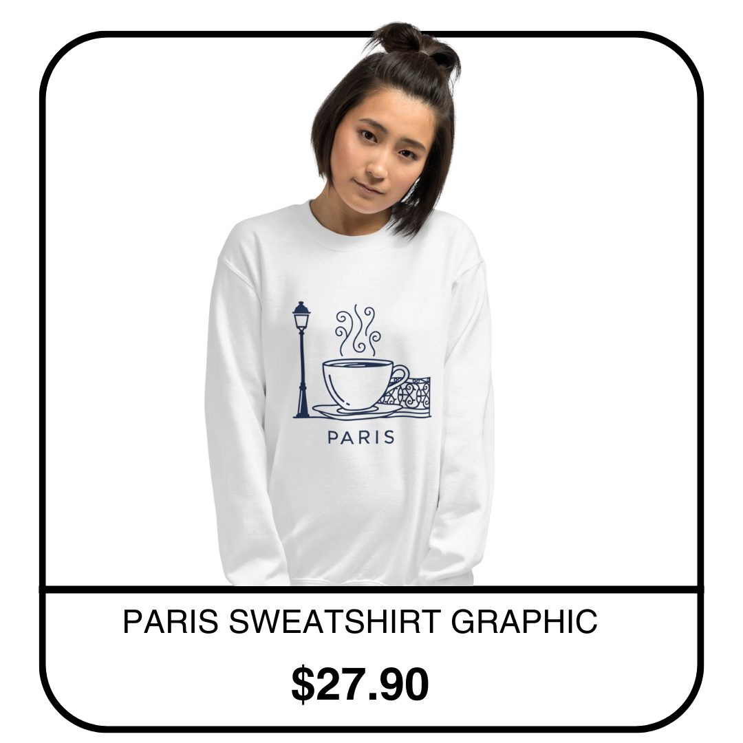 PARIS SWEATSHIRT GRAPHIC