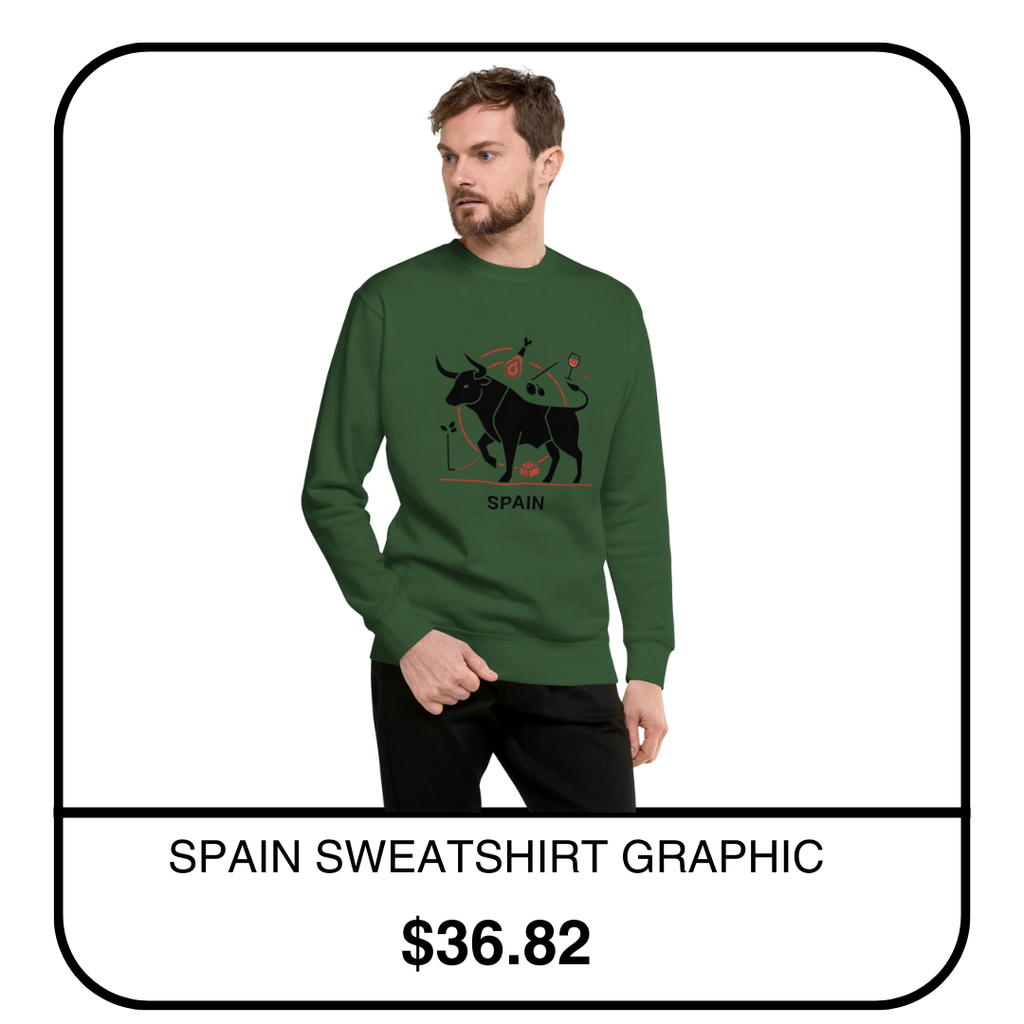 SPAIN SWEATSHIRT GRAPHIC