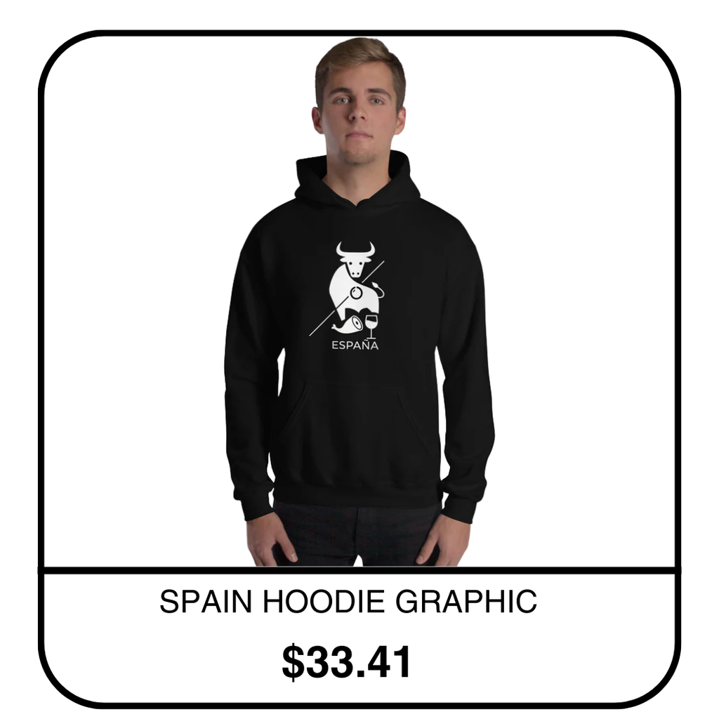 SPAIN HOODIE GRAPHIC