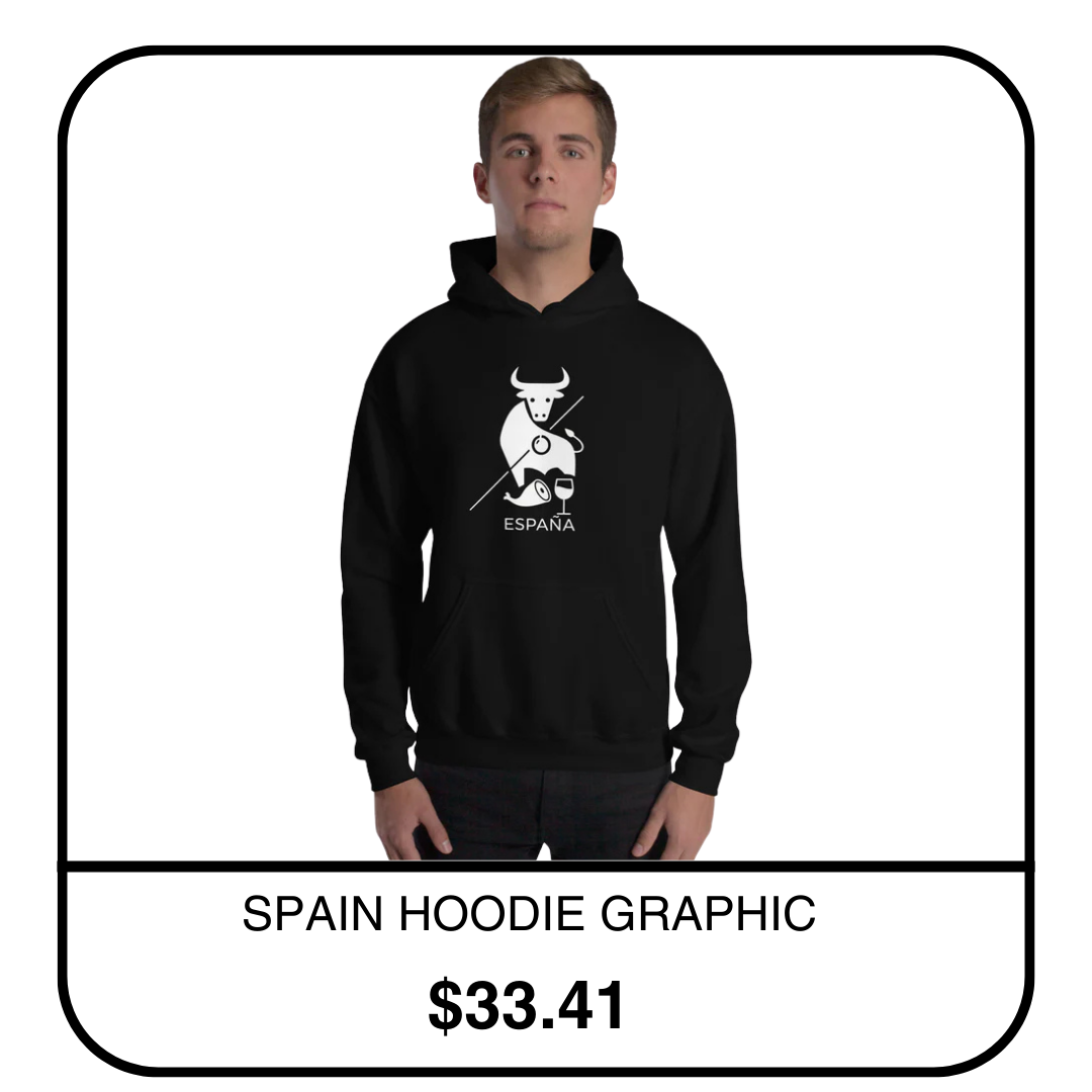 SPAIN HOODIE GRAPHIC