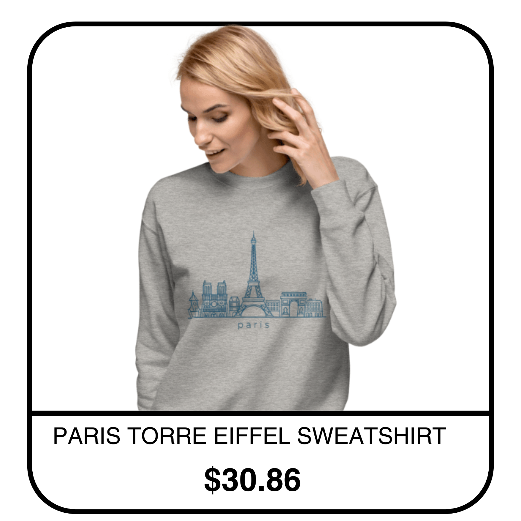 Paris Torre Eiffel Sweatshirt