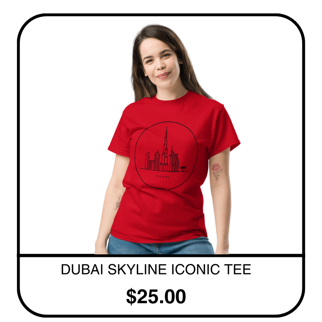 DUBAI SKYLINE ICONIC TEE