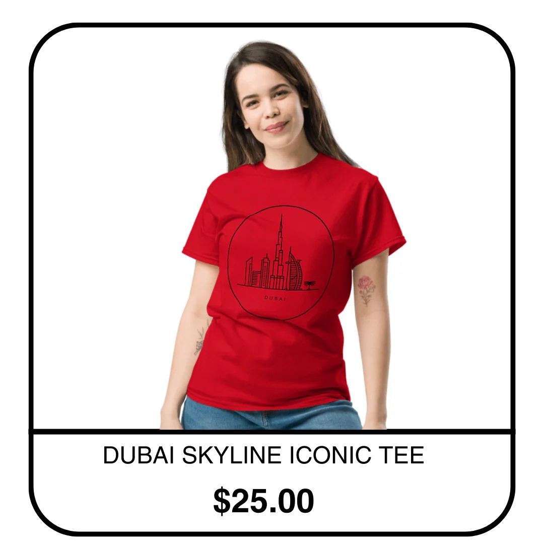 DUBAI SKYLINE ICONIC TEE