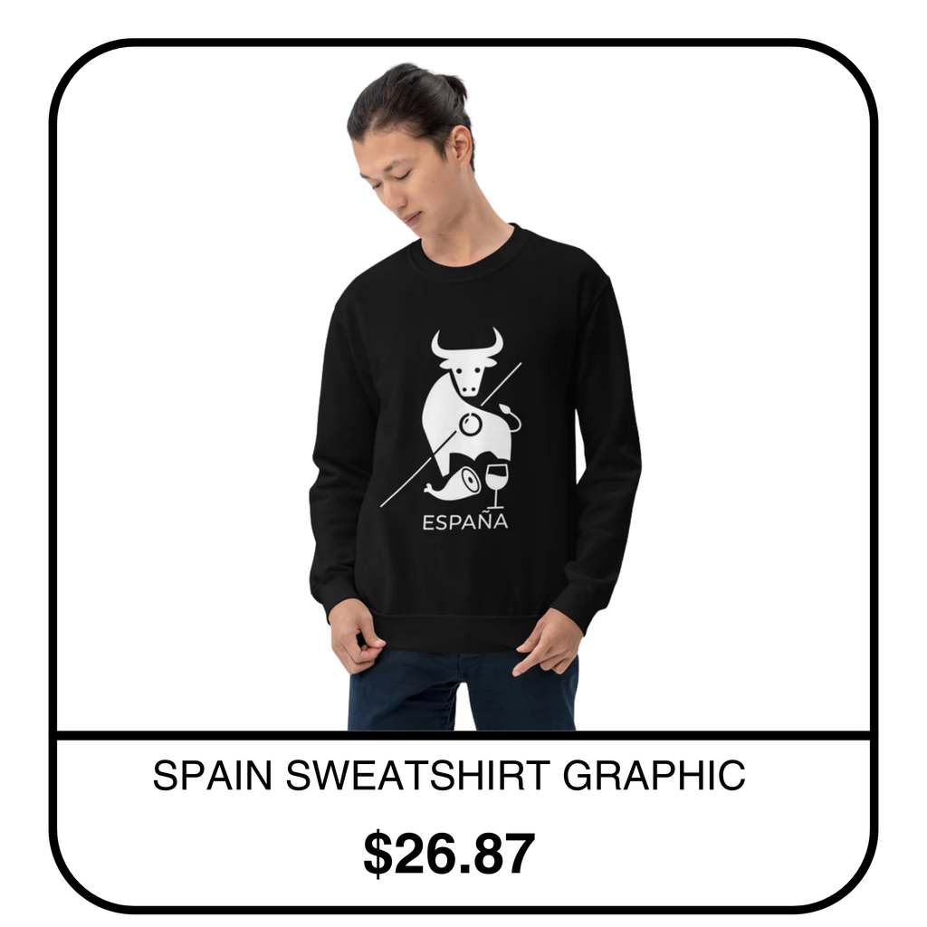 SPAIN SWEATSHIRT GRAPHIC